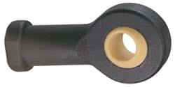Spherical Rod End: M08 x 1.25 Shank Thread, 8 mm Rod ID, 24 mm Rod OD, 12.5 mm Shank Dia, 16 mm Shank Length, 472 lb Static Load Capacity