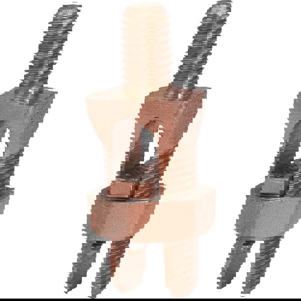 Grounding Clamps; Clamp Type: Grounding Clamp ; Compatible Wire Size (AWG): 2-3/0 ; Overall Length (Decimal Inch): 2.62 ; Material: Leaded Bronze Alloy ; Standards Met: EU RoHS Indicator; RoHS EX Compliant; UL 467; UL Listed Direct Burial
