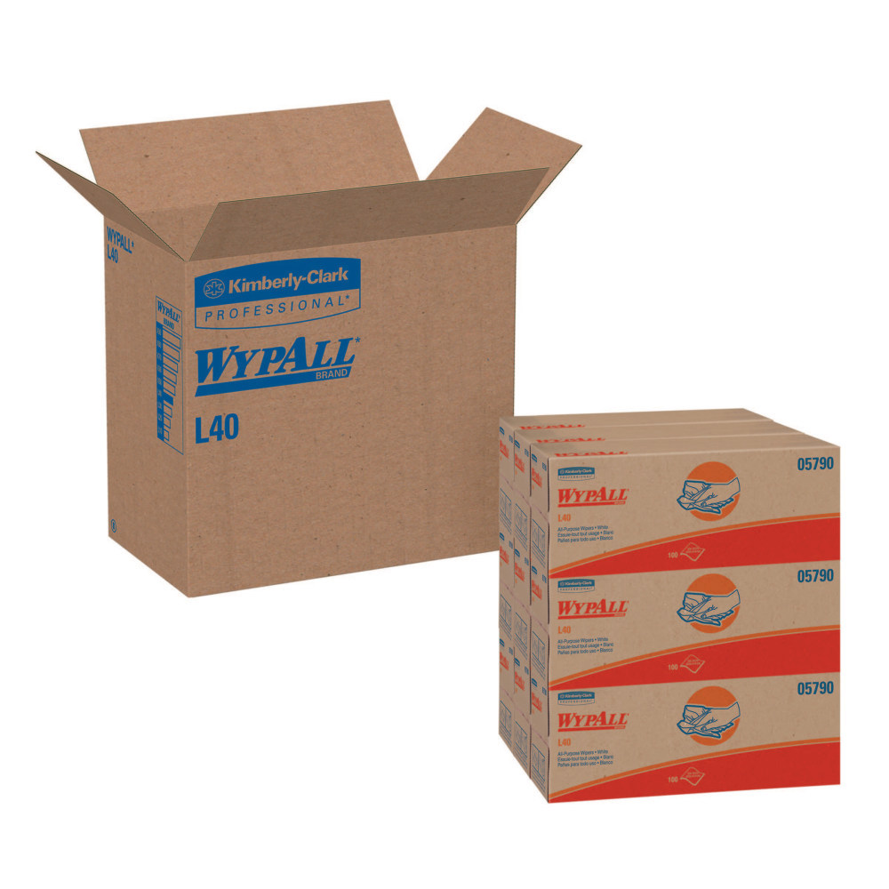 WIPES,WYPALL L40,100EA,WE