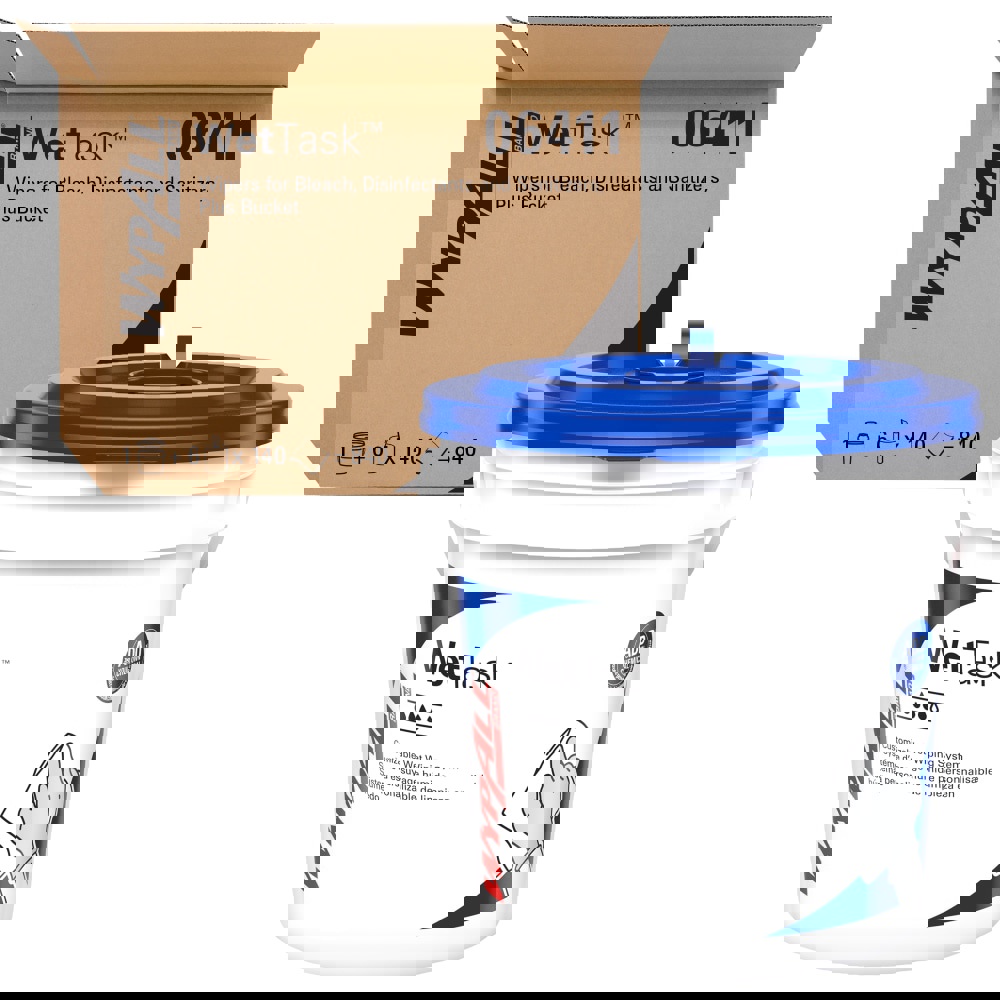 CriticalClean WetTask Wipers for Bleach,