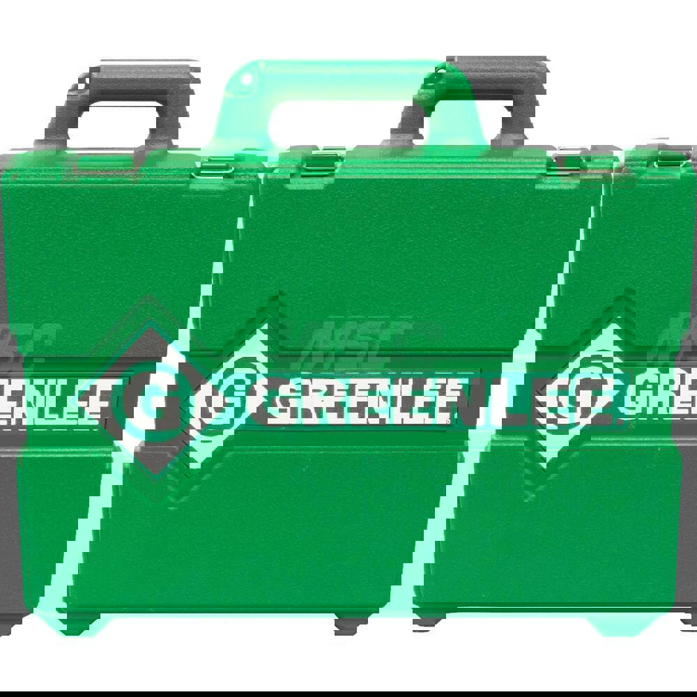 Punch Dies, Centers & Parts; Component Type: Fitted Case ; Product Shape: Rectangle ; For Use With: Greenlee 1/2