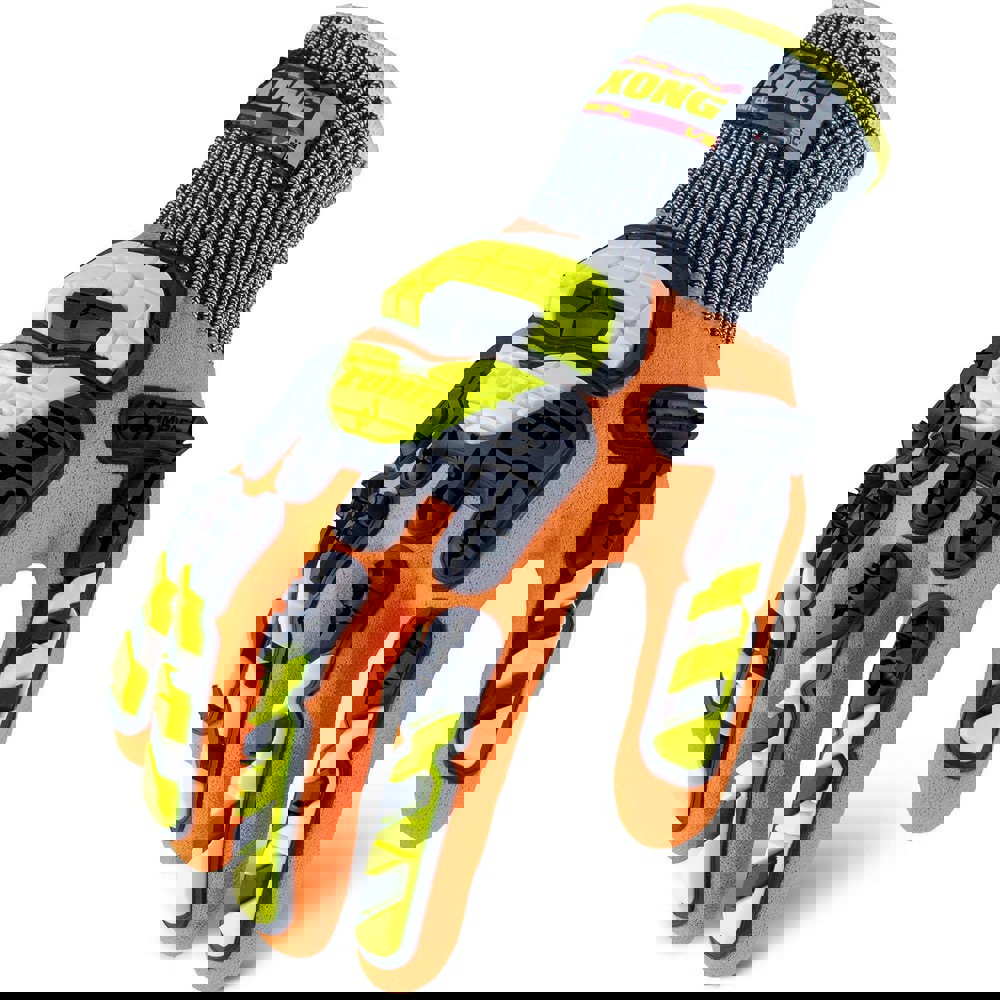 Cut-Resistant & Puncture Resistant Gloves: Size Medium, ANSI Cut A6, ANSI Puncture 3, Nitrile, Series KCHA5