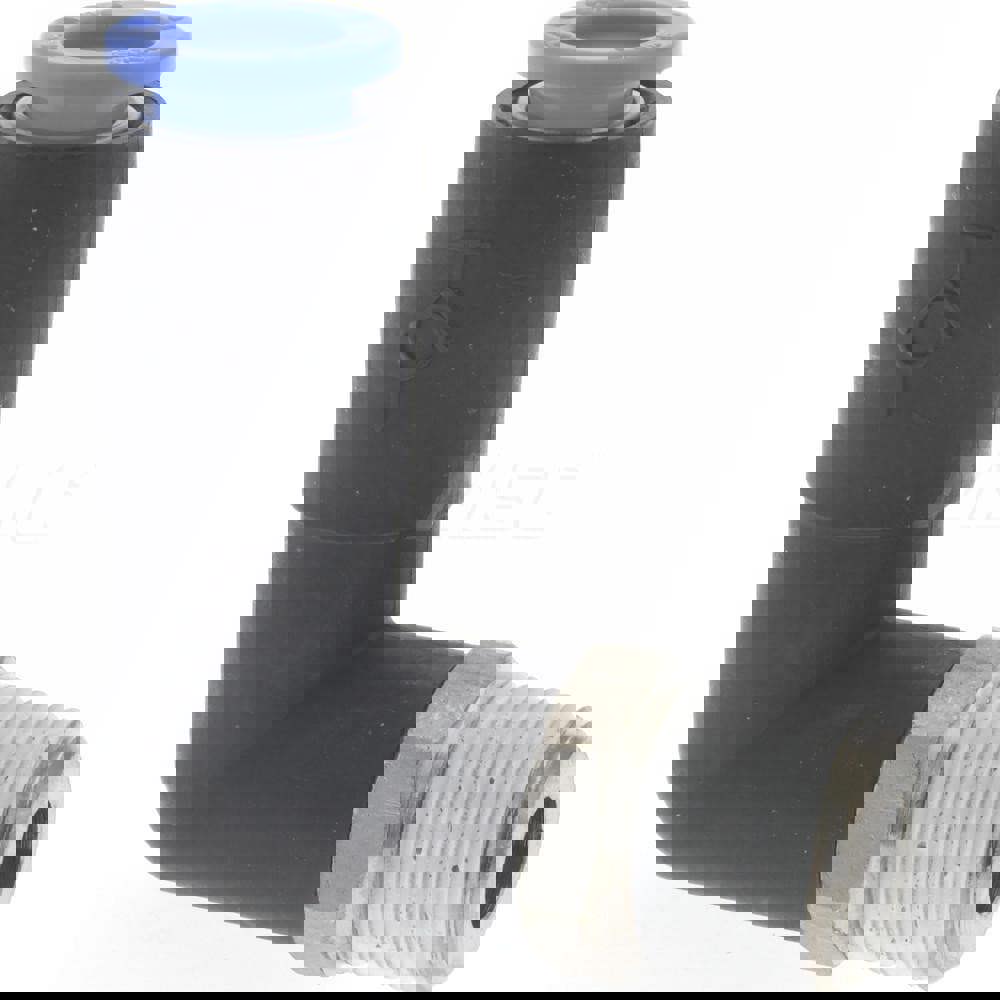 Push-To-Connect Tube Fitting: Male Elbow, 1/4