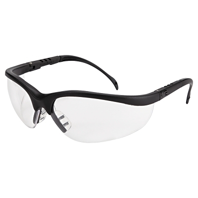 Safety Glasses: Anti-Fog, Polycarbonate, Clear Lenses, Full-Framed