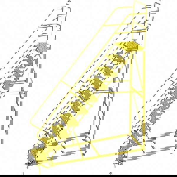 10-Step Ladder: Steel, 136