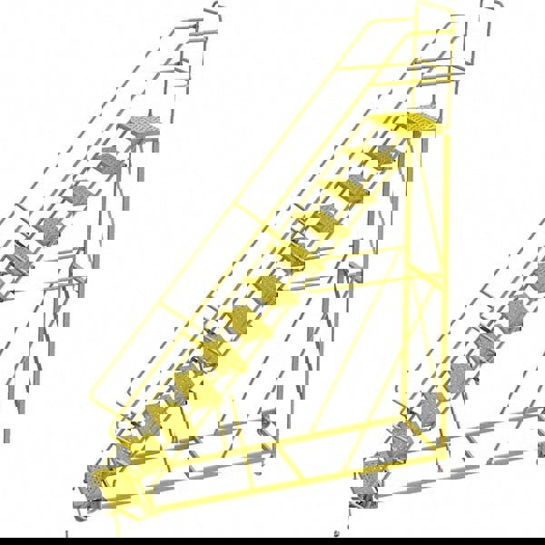 12-Step Ladder: Steel, 156