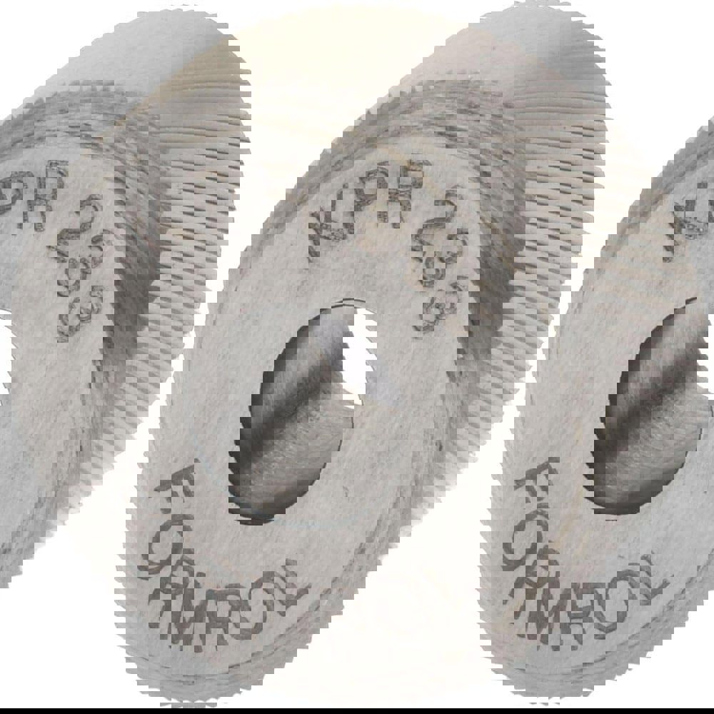 3/8 Inch Face Width, 3/4 Inch Diameter, High Speed Steel Knurl Wheel Set