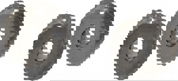 1/4 Inch Face Width, 3/4 Inch Diameter, Cobalt Knurl Wheel Set