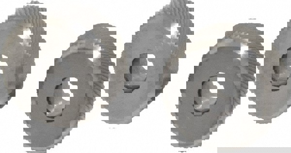 1/4 Inch Face Width, 3/4 Inch Diameter, Cobalt Knurl Wheel Set