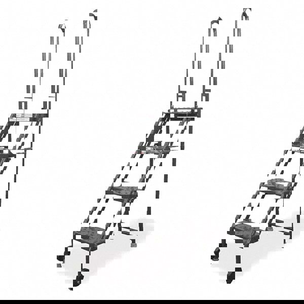 4-Step Steel Step Ladder: 64