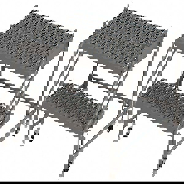 Steel Rolling Ladder: 2 Step