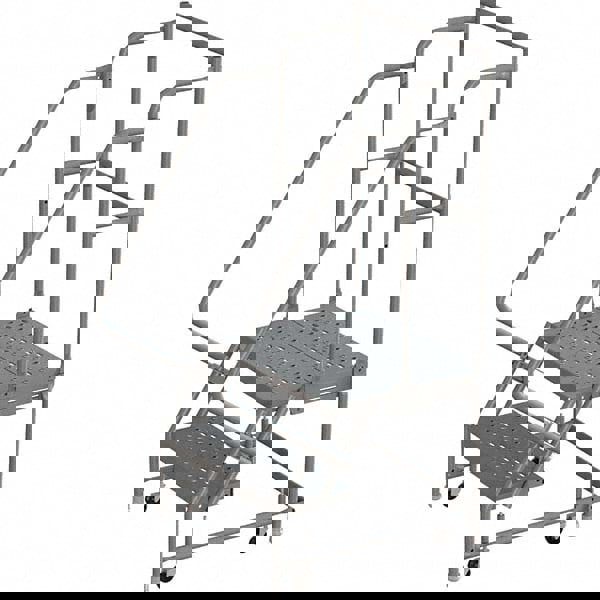 Steel Rolling Ladder: 2 Step