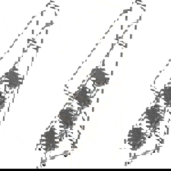 Steel Rolling Ladder: 4 Step