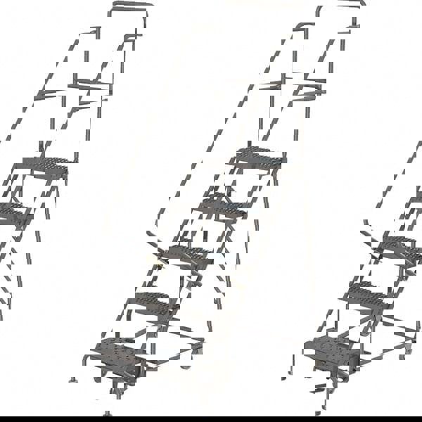 Steel Rolling Ladder: 5 Step