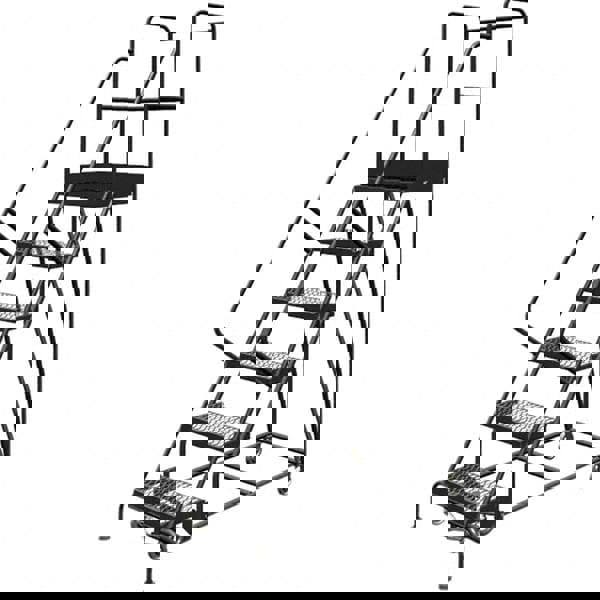 Steel Rolling Ladder: 6 Step