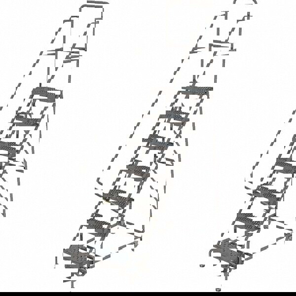 Steel Rolling Ladder: 7 Step