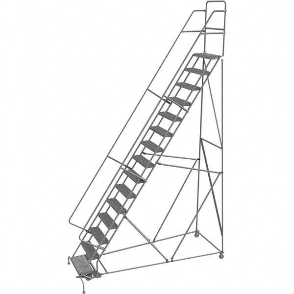 Steel Rolling Ladder: 15 Step