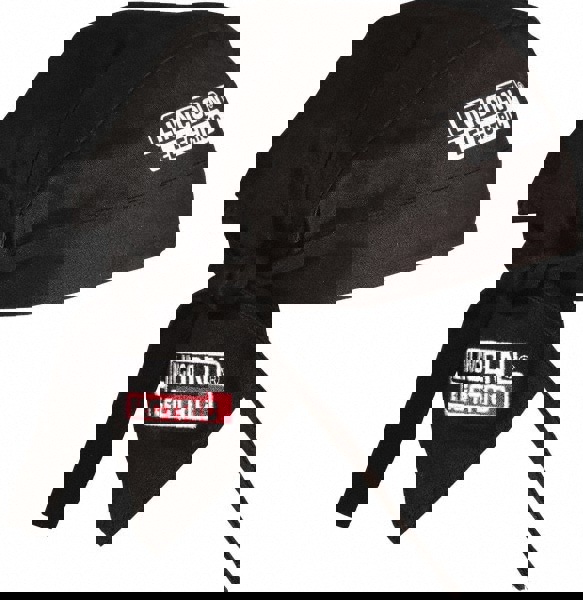 Cooling Bandana: Size Universal, Black, Fast Sweat Evaporation, Flame-Resistant & Machine Washable