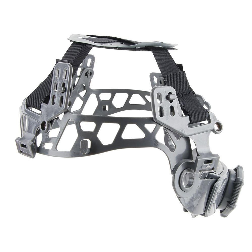 Replacement Suspensions; Fits Hat Size: Standard ; Material: Nylon ; Adjustment Type: Ratchet ; Suspension Type: 4-Point ; Color: Gray; Black ; For Use With: Fits all Klein Tools cap and full brim style hard hats