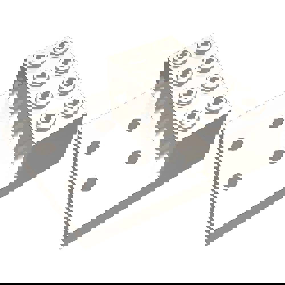 Rectangle Ring Terminal: Non-Insulated, 2 (Strand) AWG, Lug Connection
