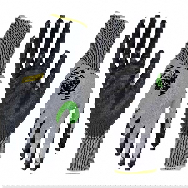 Cut-Resistant Gloves: Size Medium, ANSI Cut A2, ANSI Puncture 4, Polyurethane, Series KKC2PU