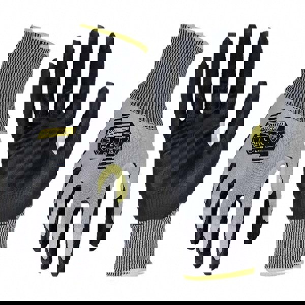 Cut-Resistant Gloves: Size Medium, ANSI Cut A3, ANSI Puncture 4, Foam Nitrile, Series KKC3FN