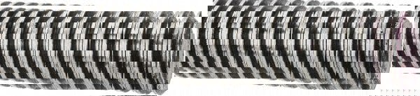 Threaded Rod: 1-1/8-5, 3' Long, Low Carbon Steel, Grade C1018