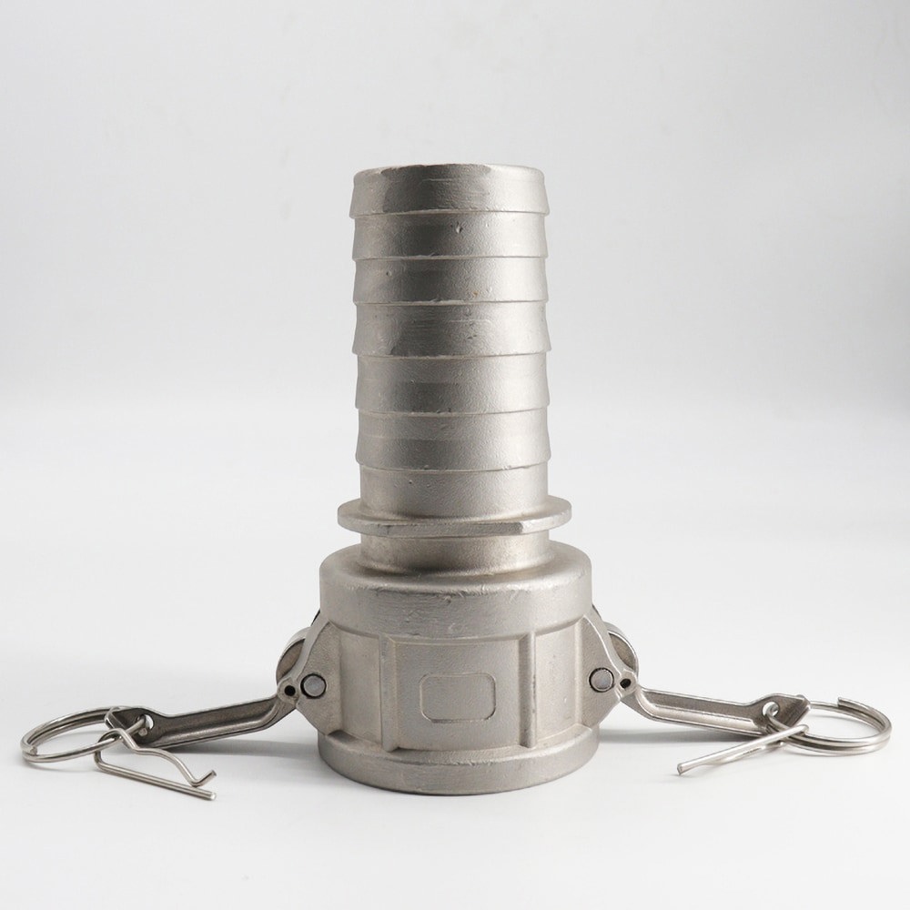 Suction & Discharge Hose Coupling: Female Camlock x Male Hose Shank Thread