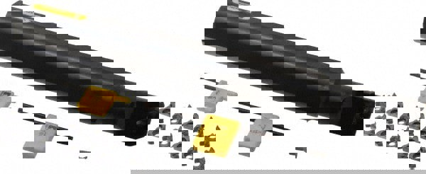 Indexable Threading Toolholder: Right Hand, 1-1/4