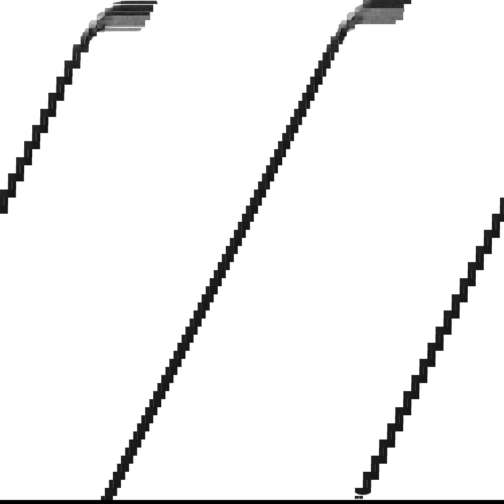 L-Handle Hex Key: 15.00 mm, Hex End, Extra Long Arm