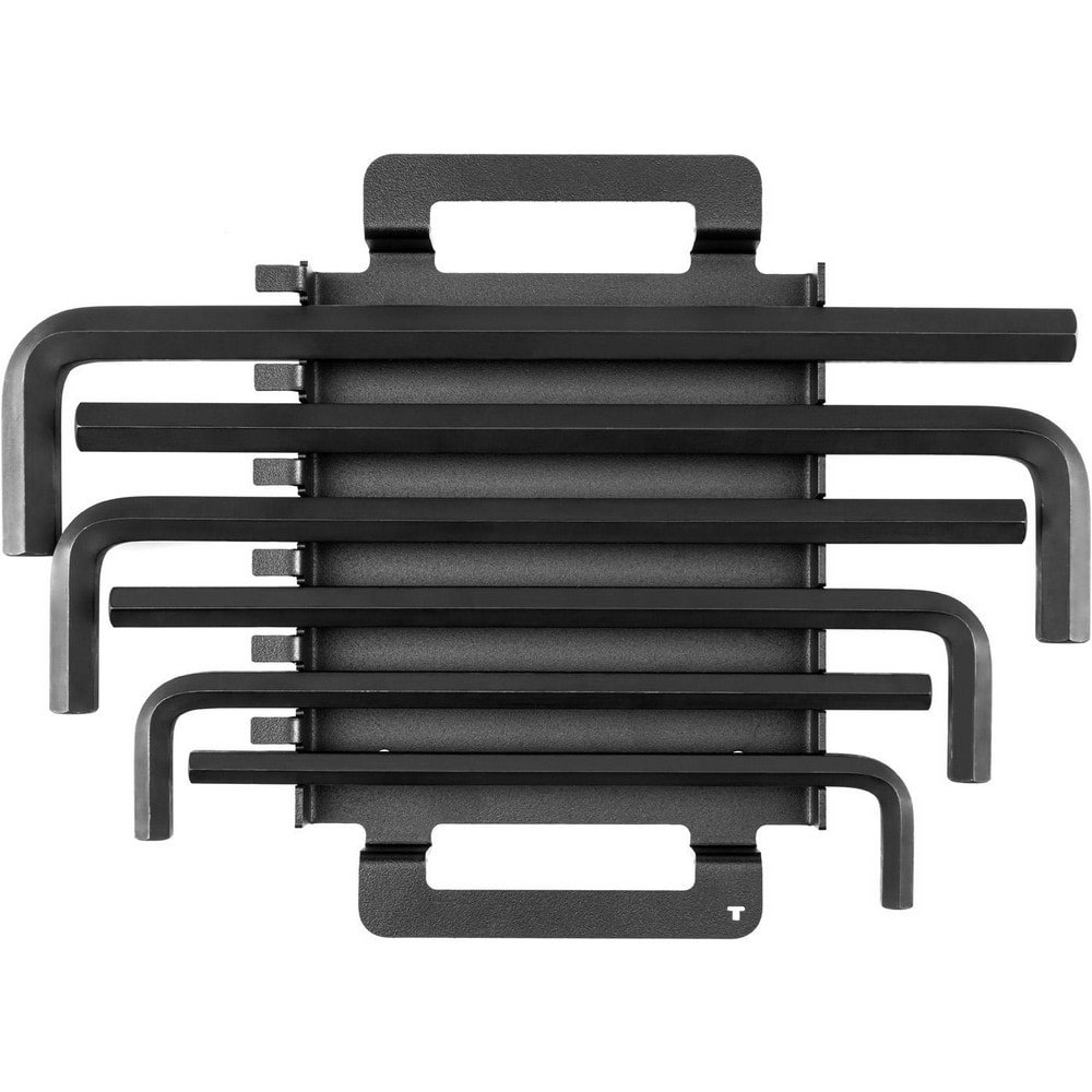 Hex Key Sets; Tool Type: Hex Key ; Handle Type: L Long & Short Arm ; Hex Size Range (Inch): 7/16 - 3/4 ; Material: Steel ; Overall Length (Decimal Inch): 16.1250 ; Overall Length (Inch): 16-1/8