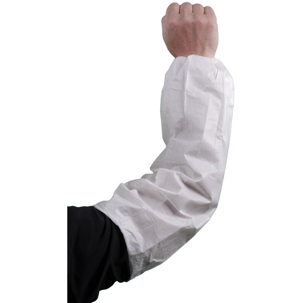 Sleeves; Size: Universal ; Product Type: Disposable Sleeves ; Closure Type: Elastic Cuff ; Overall Length: 18.00in ; Thumb Hole: No ; Seam Style: Plain