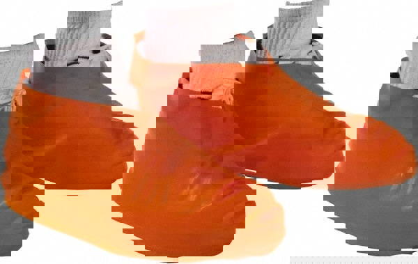 Boot Cover: Chemical-Resistant, Latex, Orange, 200 Pc