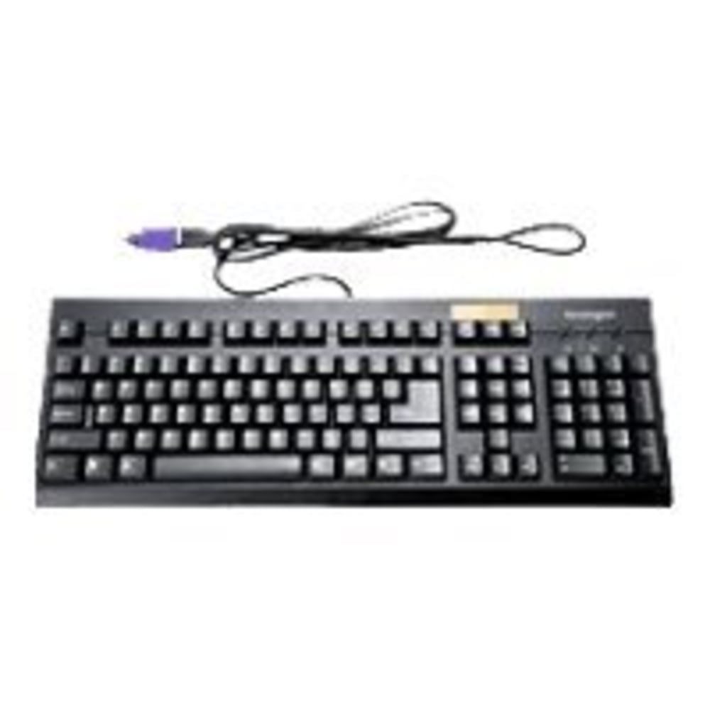 Keyboard For Life Slim Spill-Safe Keyboard, 104 Keys, Black