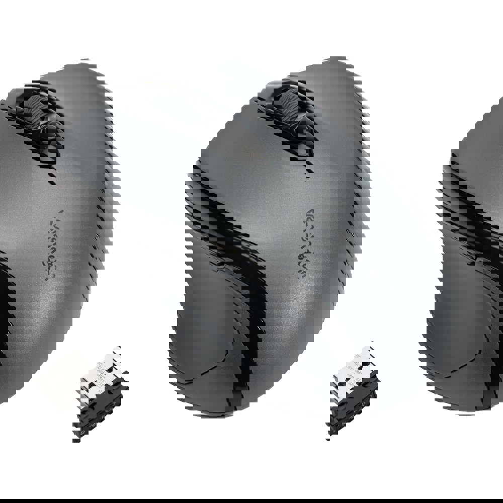 PRO FIT MID-SIZE WIRELESS MOUSE, 2.4 GHZ FREQUENCY/30 FT WIRELESS RANGE, RIGHT HAND USE, GRAY