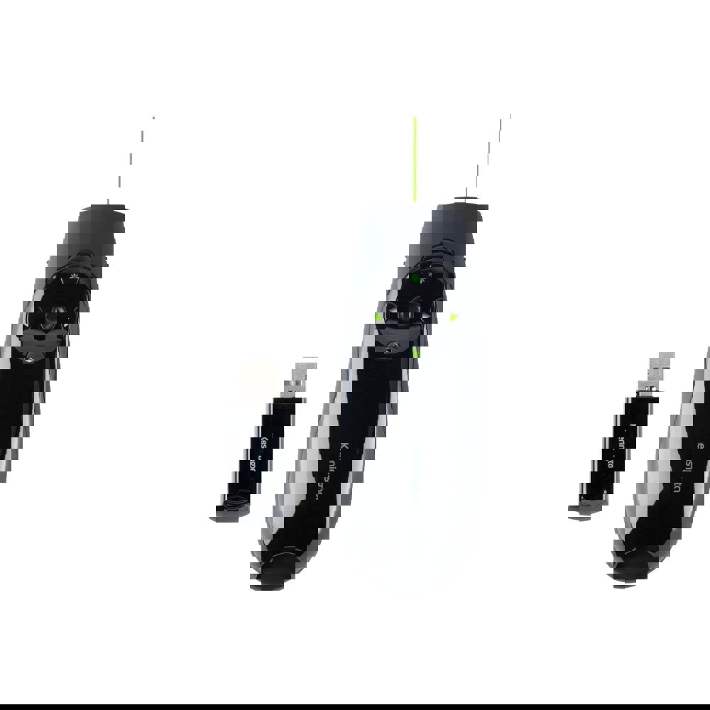 PRESENTER EXPERT WIRELESS CURSOR CONTROL WITH GREEN LASER, 150 FT. RANGE, BLACK