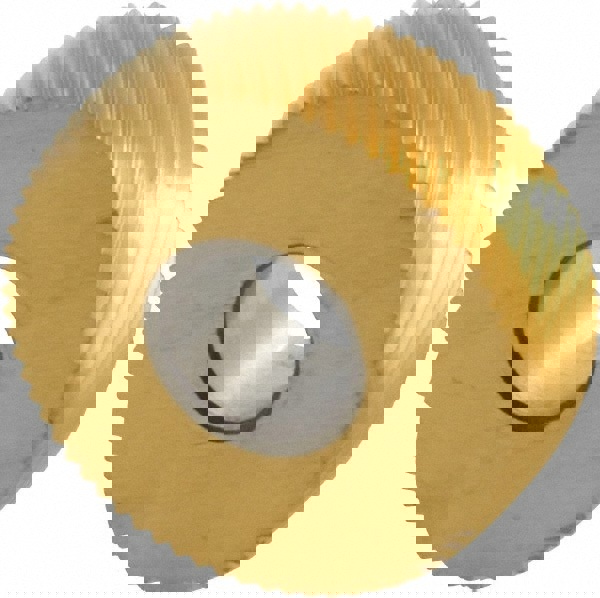 Convex Knurl Wheel: 3/4