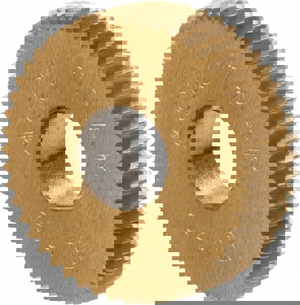 Convex Knurl Wheel: 3/4