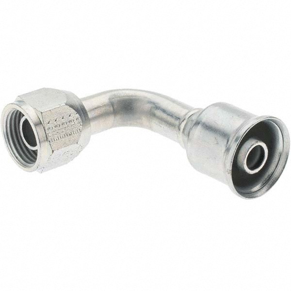 Hydraulic Hose 90 &deg; Elbow: 8 mm, 3/4