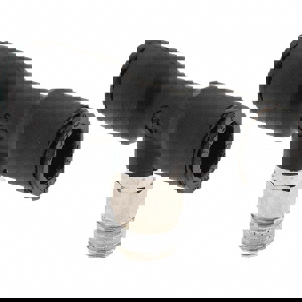 Push-To-Connect Tube to Male BSPT Tube Fitting: Male Branch Tee, 1/8