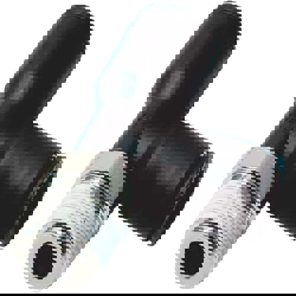 Push-To-Connect Tube Fitting: Male Run Tee, 1/4