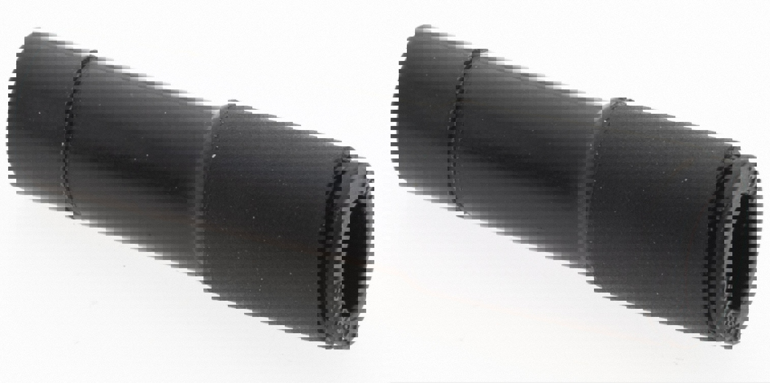 Push-To-Connect Push On Tube Fitting: Plug-In Reducer, 1/4 x 3/8