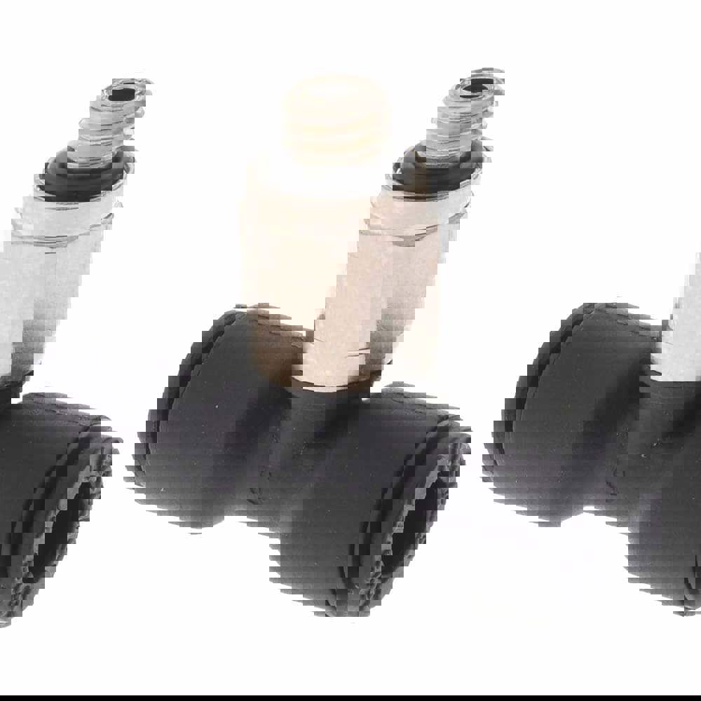 Push-To-Connect Tube Fitting: Male Branch Tee, #10-32 Thread, 5/32