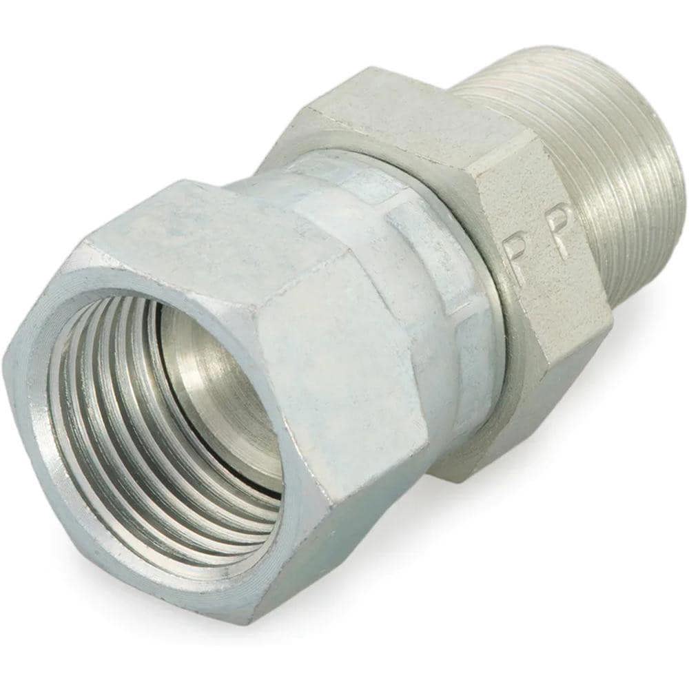 Steel Flared Tube Connector: 1/4