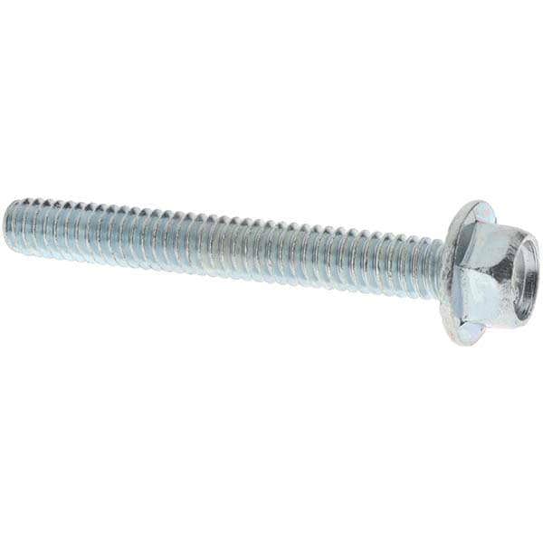 Serrated Flange Bolt: 1/4-20 UNC, 2
