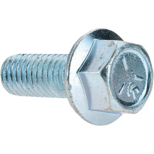 Serrated Flange Bolt: 3/8-16 UNC, 1