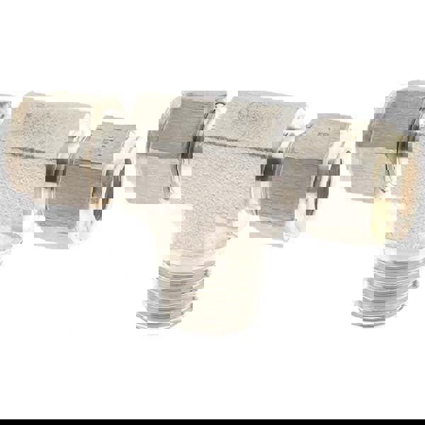 Compression Tube Male Branch Tee: 3/8