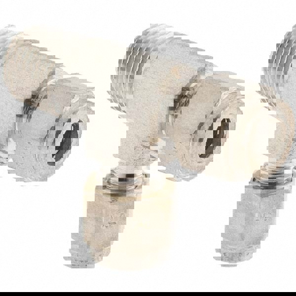 Compression Tube Male Run Tee: 1/4