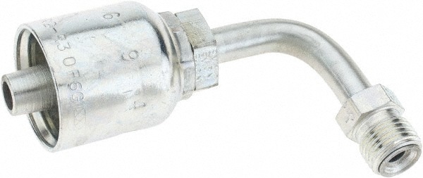Hydraulic Hose 90 &deg; Elbow: 6 mm, 1/2