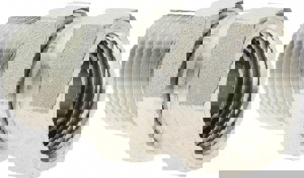 Hydraulic Hose Swivel Fitting: 8 mm, 1/2-14, 5,000 psi